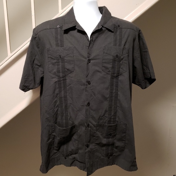 Havana Shirts Guayabera Cuban Large Dress Shirt Poshmark Havana Shirts Guayabera Cuban Large Dress Shirt Poshmark